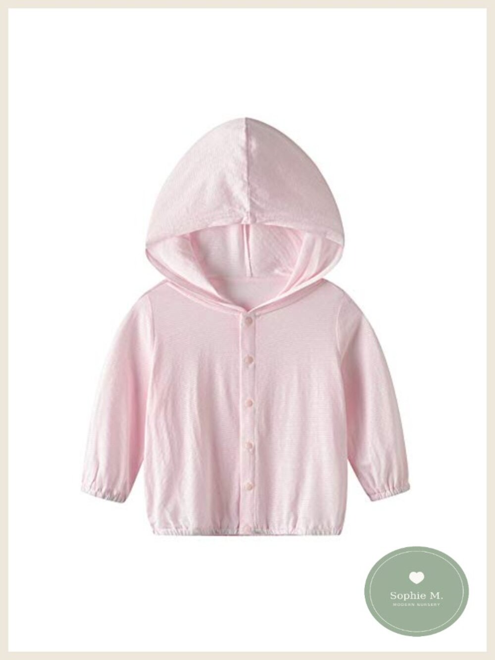 Baby Sun Protection Hoodie Lightweight Breathable Summer Jacket 3m-5Y
